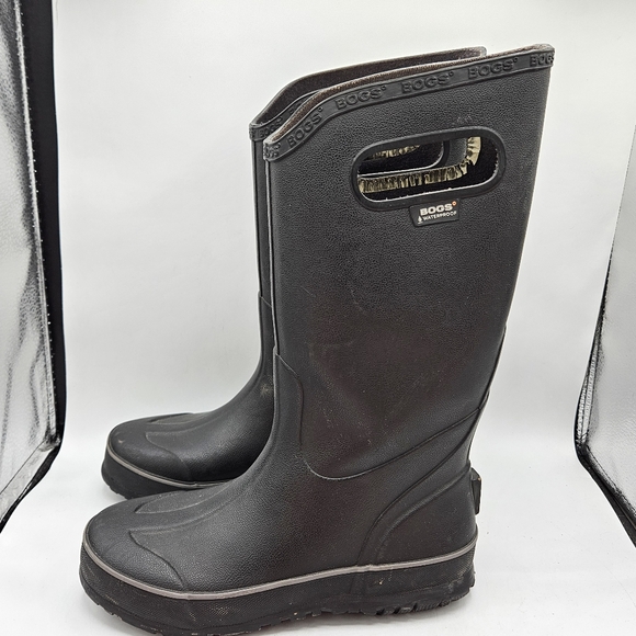 Bogs waterproof slip resistant outdoor rain boots men size 7 - 14" tall - Picture 8 of 15